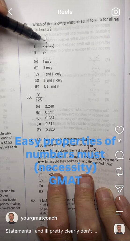 GMAT Tutor London Instagram