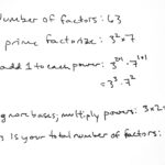gmat number of factors